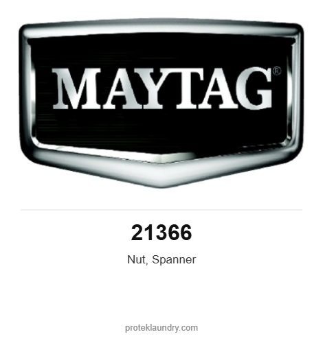 Maytag 21366 Nut, Spanner - for Maytag MAT20/MAT23 washer