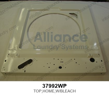 Alliance 37992WP Top Panel Assembly (Home, with Bleach), White