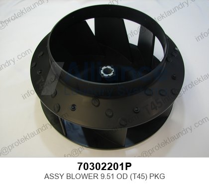 Alliance 70302201P Blower Assembly 9.51 in OD (T45)