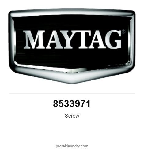 Maytag 8533971 Screw - for Maytag MDE20 dryer