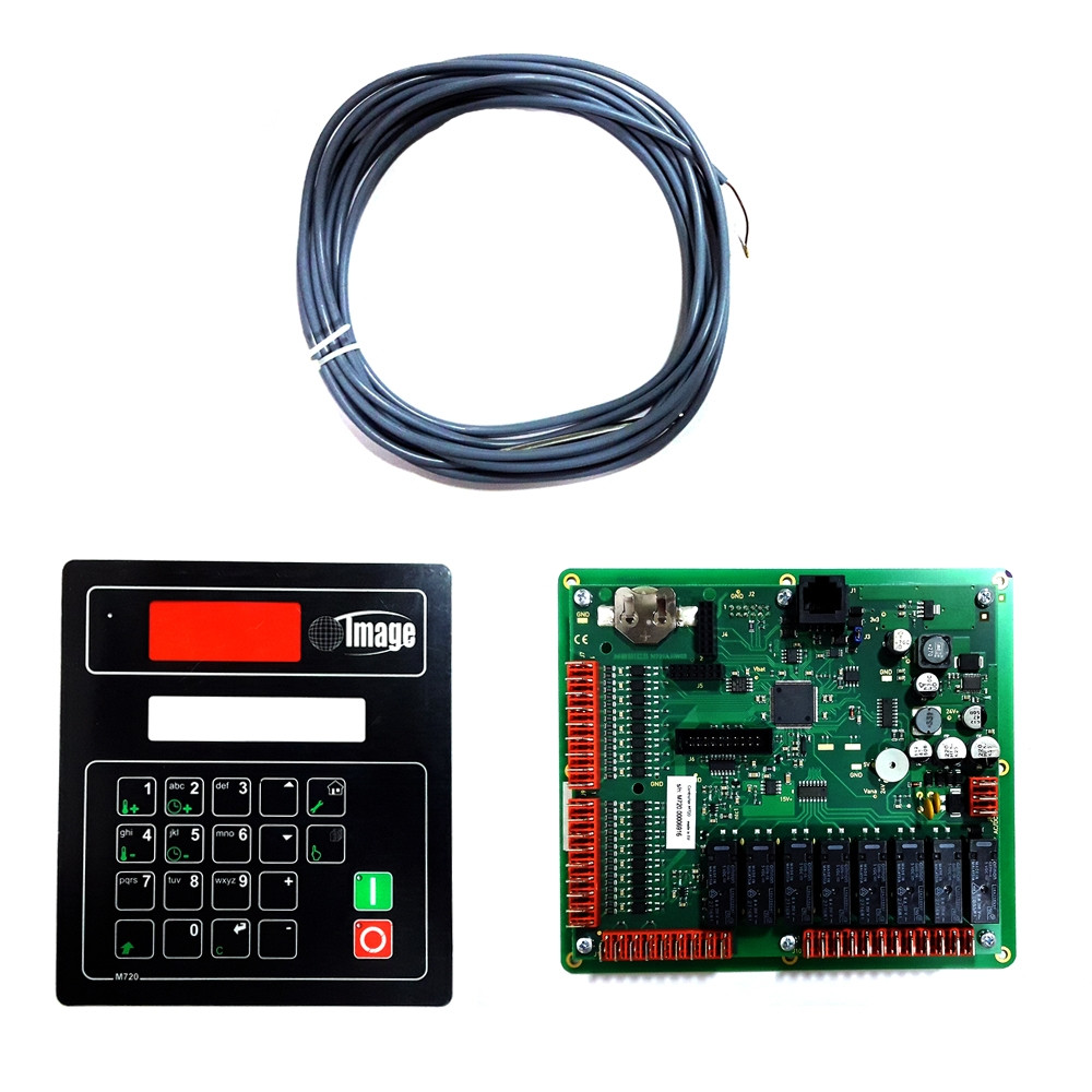 Image A0-E007-168 Mobics M720 Dryer Controller Complete Set - commercial and industrial laundry equipment spare part