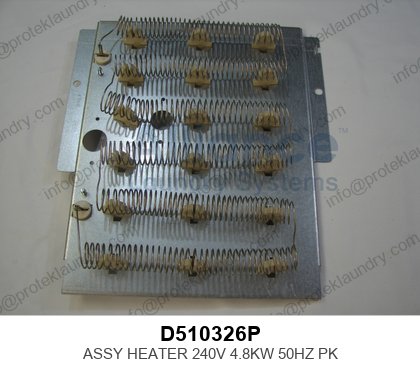 Als D510326P Assy Heater 240V 4.8KW 50HZ Pk