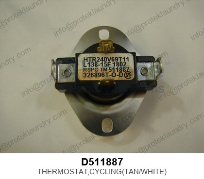 Alliance D511887 Cycling Thermostat (Tan/White)