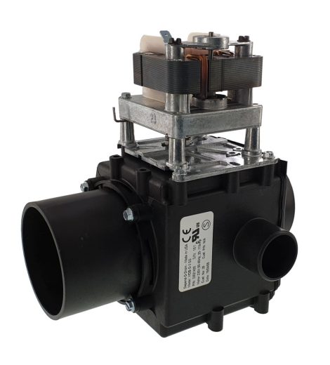 Depend-O-Drain Drain Valve MDB-0-3SO, NO, 230V 50-60Hz, 180 Degree