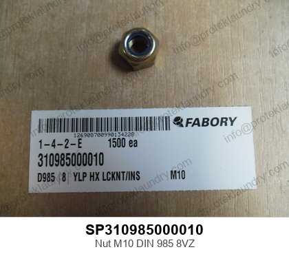 Als SP310985000010 Nut M10 Din 985 8VZ
