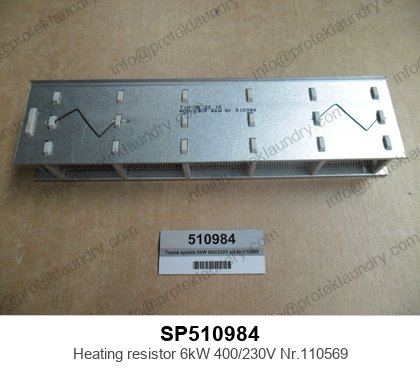 Als SP510984 Heating Resistor 6KW 400/230V NR.110569
