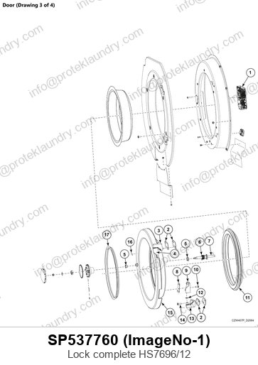Als SP537760 Lock Complete Kuhnke
