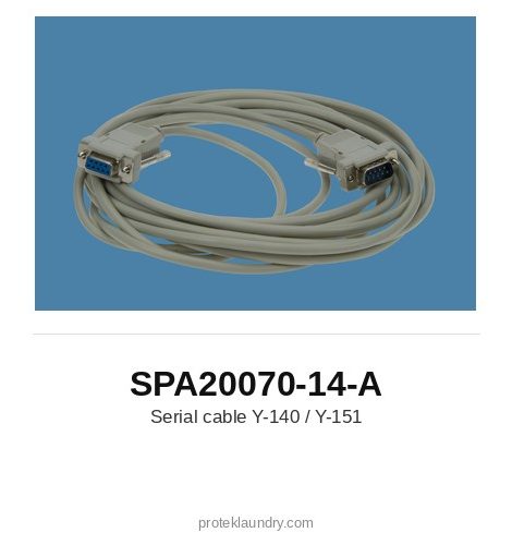 Thermopatch SPA20070-14-A Serial cable Y-140 / Y-151 - for Thermopatch Y-151 garment tag marking and heat sealing machine