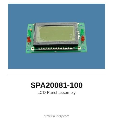 Thermopatch SPA20081-100 LCD panel assembly - for Thermopatch Y-151 garment tag marking and heat sealing machine