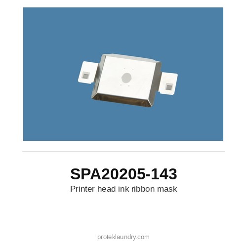 Thermopatch SPA20205-143 Printer head ink ribbon mask - for Thermopatch Y-151 garment tag marking and heat sealing machine
