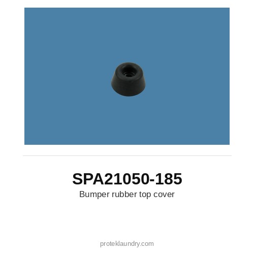 Thermopatch SPA21050-185 Bumper rubber, top cover - for Thermopatch Y-151 garment tag marking and heat sealing machine