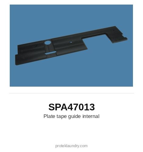 Thermopatch SPA47013 Plate tape guide, internal - for Thermopatch Y-151 garment tag marking and heat sealing machine