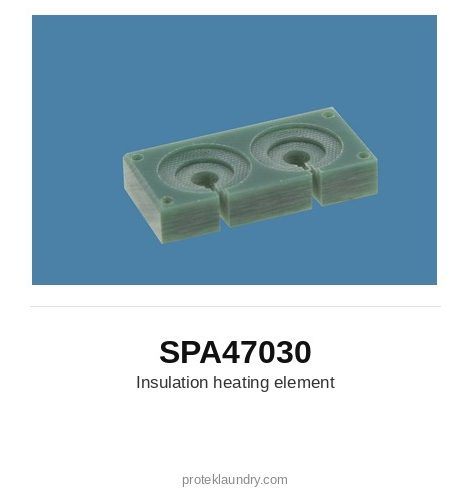 Thermopatch SPA47030 Insulation, heating element - for Thermopatch Y-151 garment tag marking and heat sealing machine