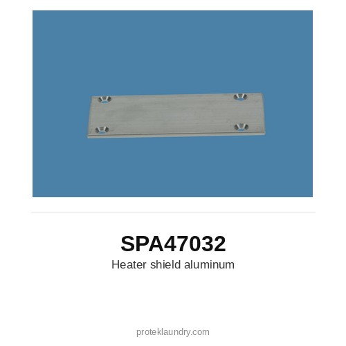 Thermopatch SPA47032 Heater shield, aluminium - for Thermopatch Y-151 garment tag marking and heat sealing machine