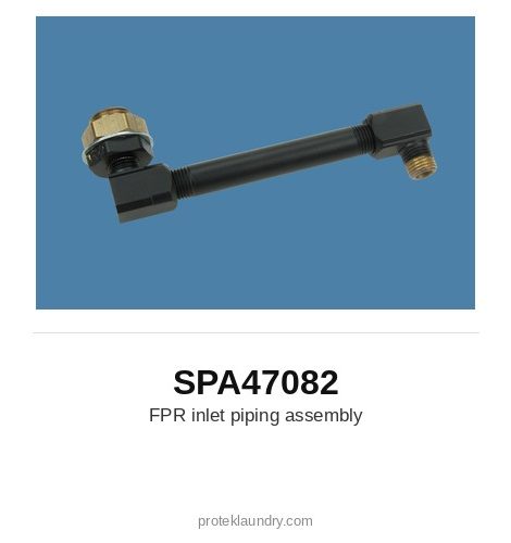 Thermopatch SPA47082 FPR inlet piping assembly - for Thermopatch Y-151 garment tag marking and heat sealing machine