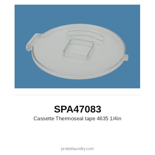 Thermopatch SPA47083 Cassette Thermoseal tape 4635, 1/4 inch - for Thermopatch Y-151 garment tag marking and heat sealing machine