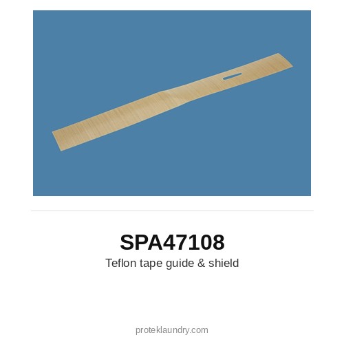 Thermopatch SPA47108 Teflon tape guide and shield - for Thermopatch Y-151 garment tag marking and heat sealing machine