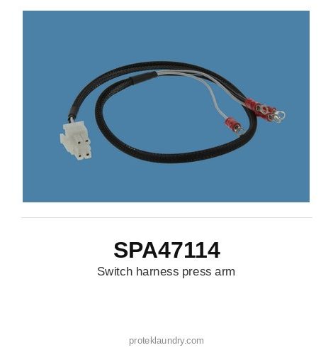 Thermopatch SPA47114 Switch harness, press arm - for Thermopatch Y-151 garment tag marking and heat sealing machine