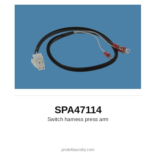 Thermopatch SPA47114 Switch harness, press arm - for Thermopatch Y-151 garment tag marking and heat sealing machine