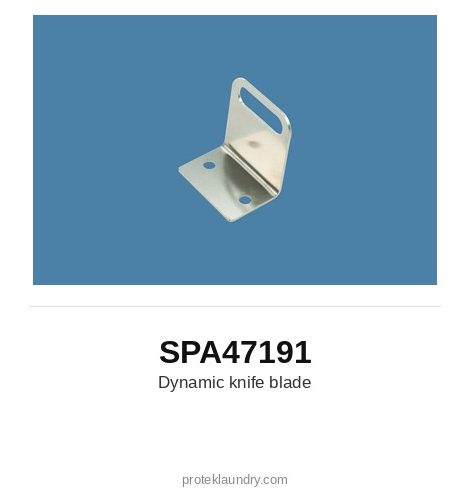 Thermopatch SPA47191 Dynamic knife blade - for Thermopatch Y-151 garment tag marking and heat sealing machine