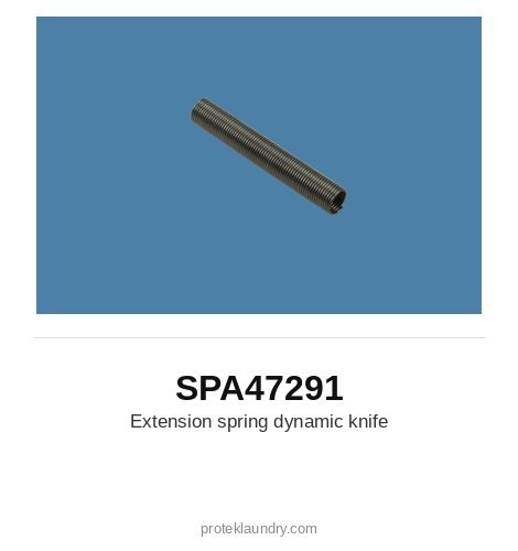 Thermopatch SPA47291 Extension spring, dynamic knife - for Thermopatch Y-151 garment tag marking and heat sealing machine