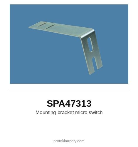 Thermopatch SPA47313 Mounting bracket, micro switch - for Thermopatch Y-151 garment tag marking and heat sealing machine