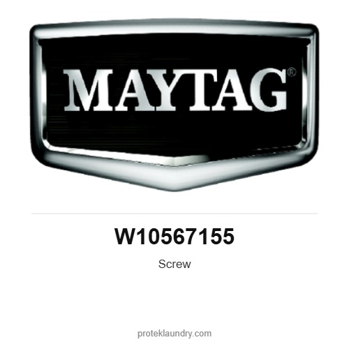 Maytag W10567155 Screw - for Maytag MAT23 washer