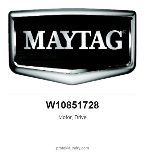 Maytag W10851728 Motor, Drive - for Maytag MAT20 washer