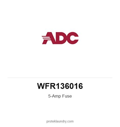 ADC WFR136016 5-Amp Fuse - American Dryer commercial tumble dryer spare part