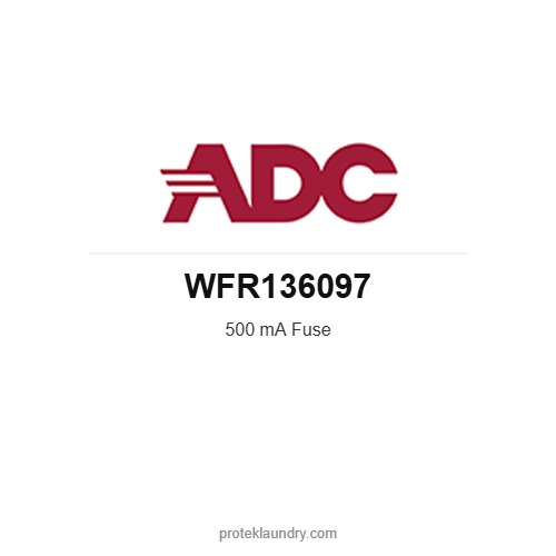 ADC WFR136097 500 mA Fuse - American Dryer commercial tumble dryer spare part