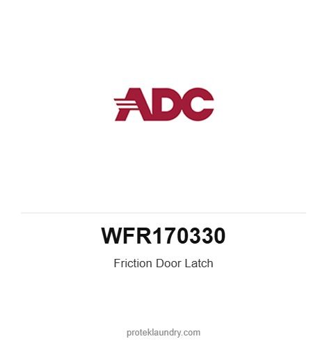ADC WFR170330 Friction Door Latch - American Dryer commercial tumble dryer spare part