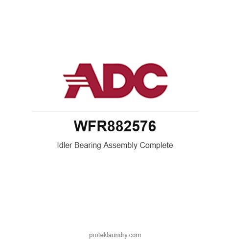 ADC WFR882576 Idler Bearing Assembly Complete - American Dryer commercial tumble dryer spare part