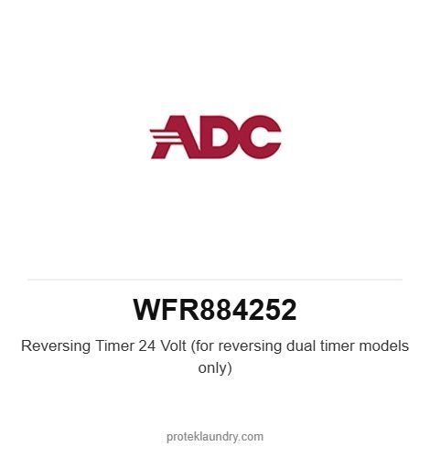 ADC WFR884252 Reversing Timer 24 Volt (for reversing dual timer models only) - American Dryer commercial tumble dryer spare part