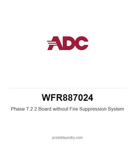 ADC WFR887024 Phase 7.2.2 Board without Fire Suppression System - American Dryer commercial tumble dryer spare part