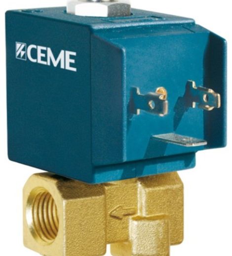 Ceme Solenoid Steam Valve 6612VV30S43BIF, 1/4", EPDM, 230V 50Hz