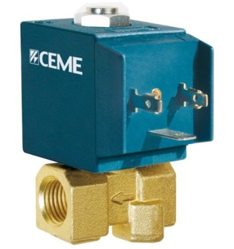 Ceme Solenoid Water Valve 6612VV30S43BIF, 1/4", EPDM, 230V 50Hz - for water feed pumps on laundry steam boilers