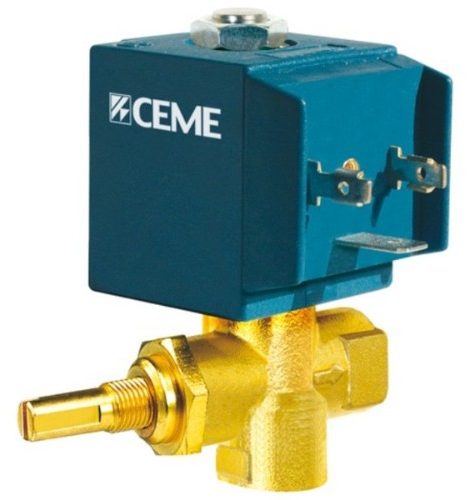 Ceme Solenoid Steam Valve 6660EN30S30BIF, 1/4", EPDM, 220-230V 50/60Hz - for steam boilers, ironing and pressing tables, steam dryers and washers