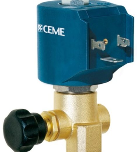 Ceme Solenoid Steam Valve 9934EN28SC57, 1/4", EPDM, 230V 50Hz