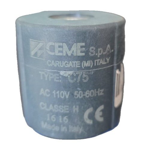 Ceme Coil C75/R, 110V/50-60Hz - for steam boilers, ironing and pressing tables, steam dryers and washers