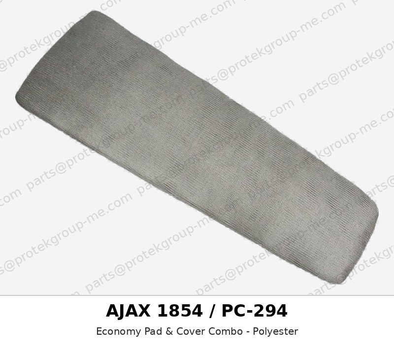 AJAX 1854 / PC-294 Economy Pad & Cover Combo - Polyester - press pad / cover