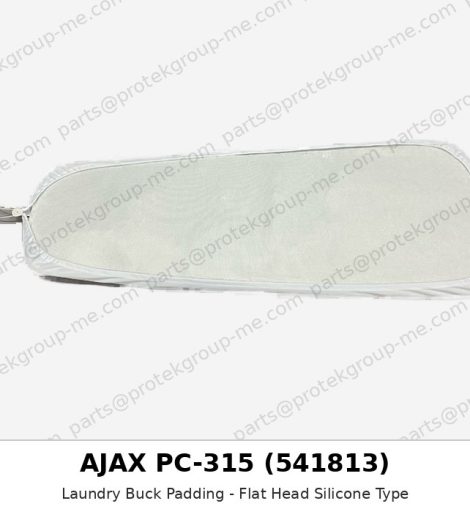 AJAX PC-315 (541813) Laundry Buck Padding - Flat Head Silicone Type - press pad / cover
