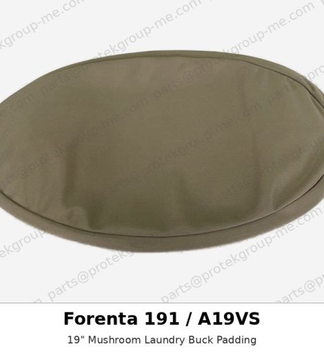 Forenta 191 / A19VS 19" Mushroom Laundry Buck Padding - press pad / cover