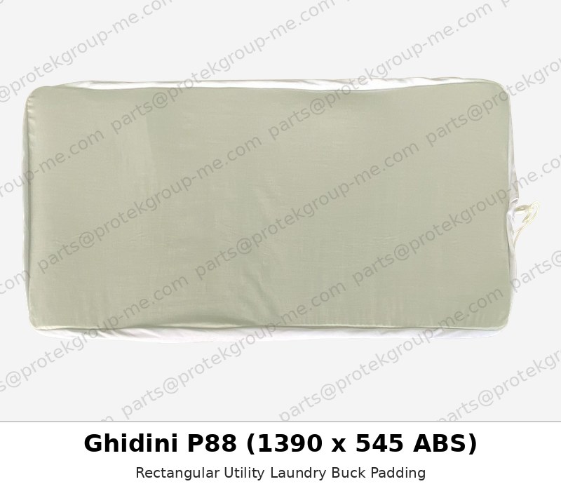 Ghidini P88 (1390 x 545 ABS) Rectangular Utility Laundry Buck Padding - press pad / cover