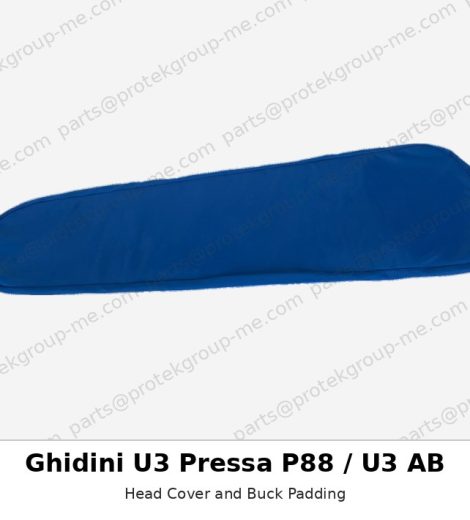 Ghidini U3 Pressa P88 / U3 AB Head Cover and Buck Padding - press pad / cover