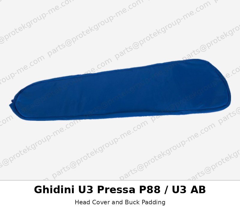 Ghidini U3 Pressa P88 / U3 AB Head Cover and Buck Padding - press pad / cover