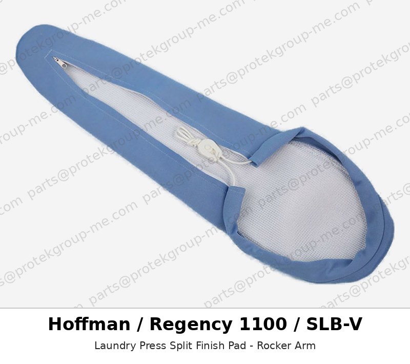 Hoffman / Regency 1100 / SLB-V Laundry Press Split Finish Pad - Rocker Arm - press pad / cover