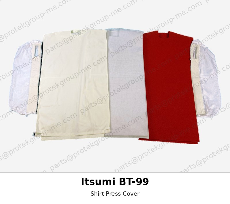 Itsumi BT-99 Shirt Press Cover - press pad / cover
