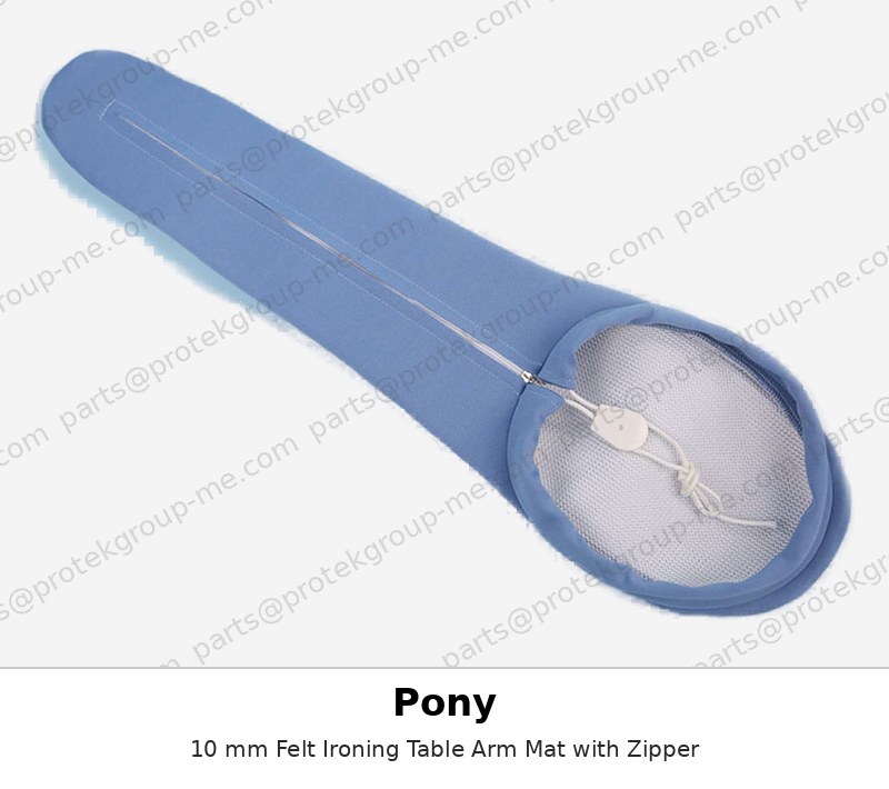 Pony 10 mm Felt Ironing Table Arm Mat with Zipper - press pad / cover