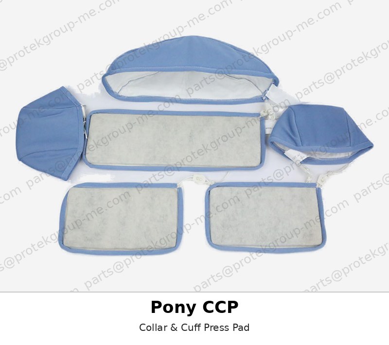 Pony CCP Collar & Cuff Press Pad - press pad / cover