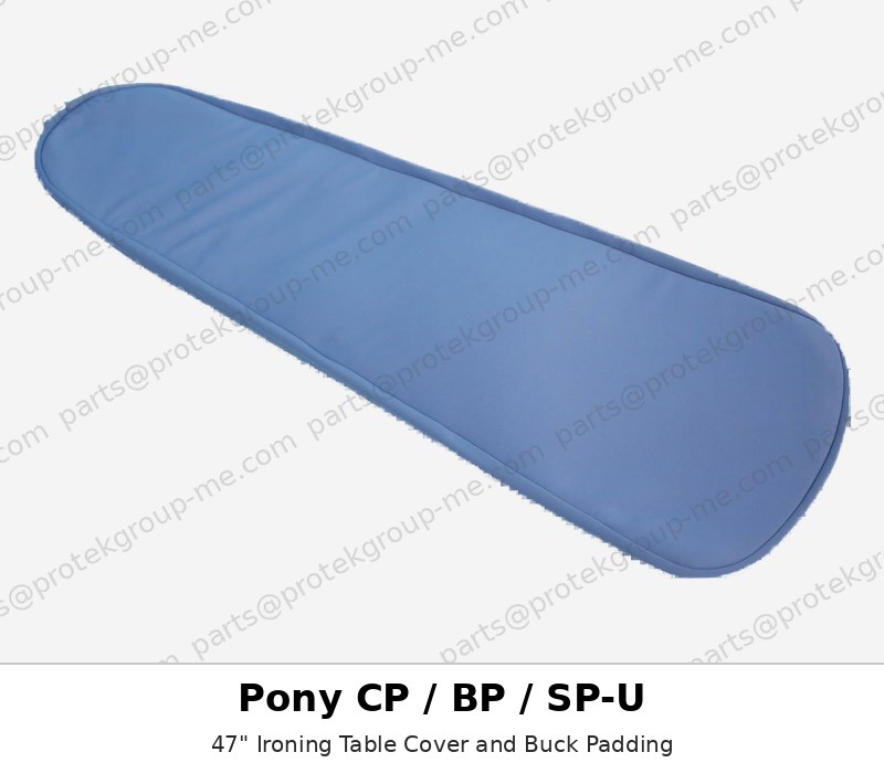 Pony CP / BP / SP-U 47" Ironing Table Cover and Buck Padding - press pad / cover